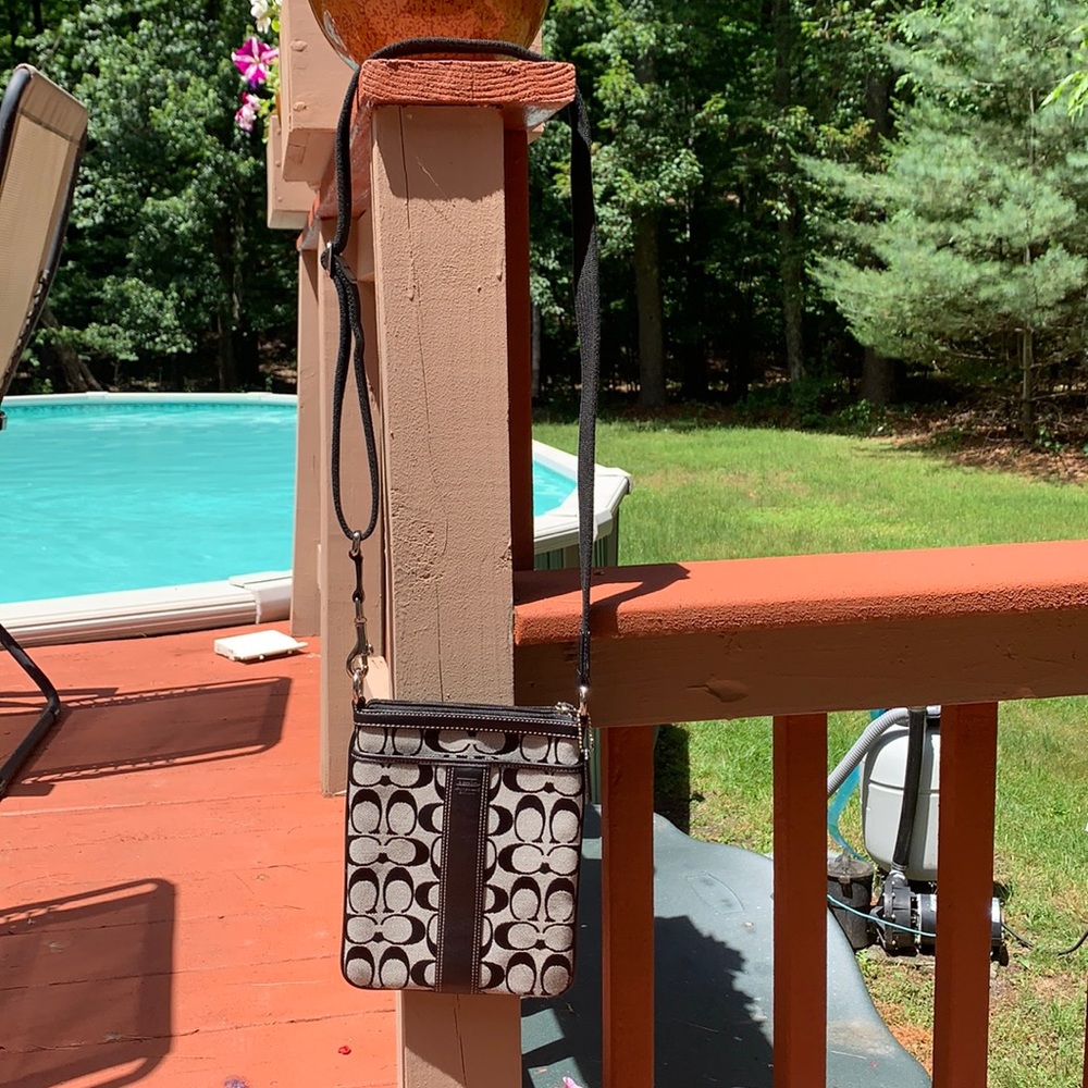 Authentic Coach Cross Body Bag